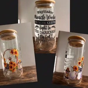 Miracle worker glass 16oz