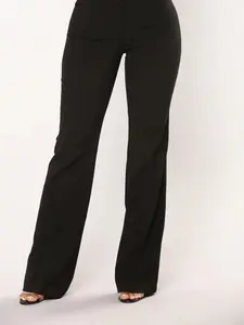 Tasha Dressy High Rise Pants - Black