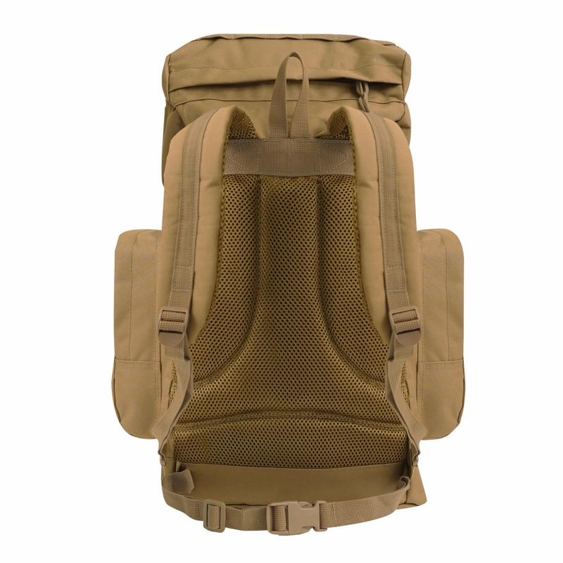 Rothco 25L Tactical Backpack - Rugged Hiking Pack Camping Gear Rucksack Bags Travel Pack  Adjustable Padded Shoulder Straps Perfect For Hiking, Traveling, School, And More