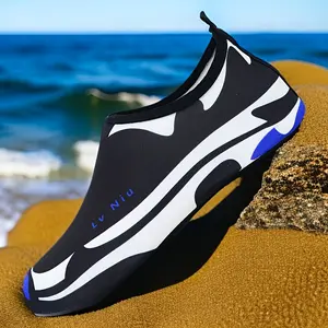 Unisex Sporty Water Shoes Quick-Dry Fabric TPR Outsole for Beach Surfing Swimming Diving Water Sports & Outdoor Activities