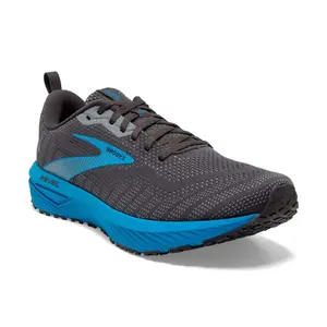 Brooks Revel 6 Blackened Pearl/Blue Athletic Sneakers for Men - Cushioned - Closed, Training  SHOES