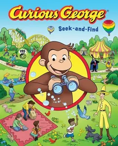 Curious George Seek-and-Find (CGTV) (Curious George) by H. A. Rey [Hardback Book]