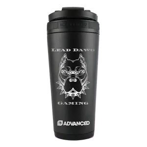 Leaddawg Gaming Custom 26oz Shaker Bottle - Black