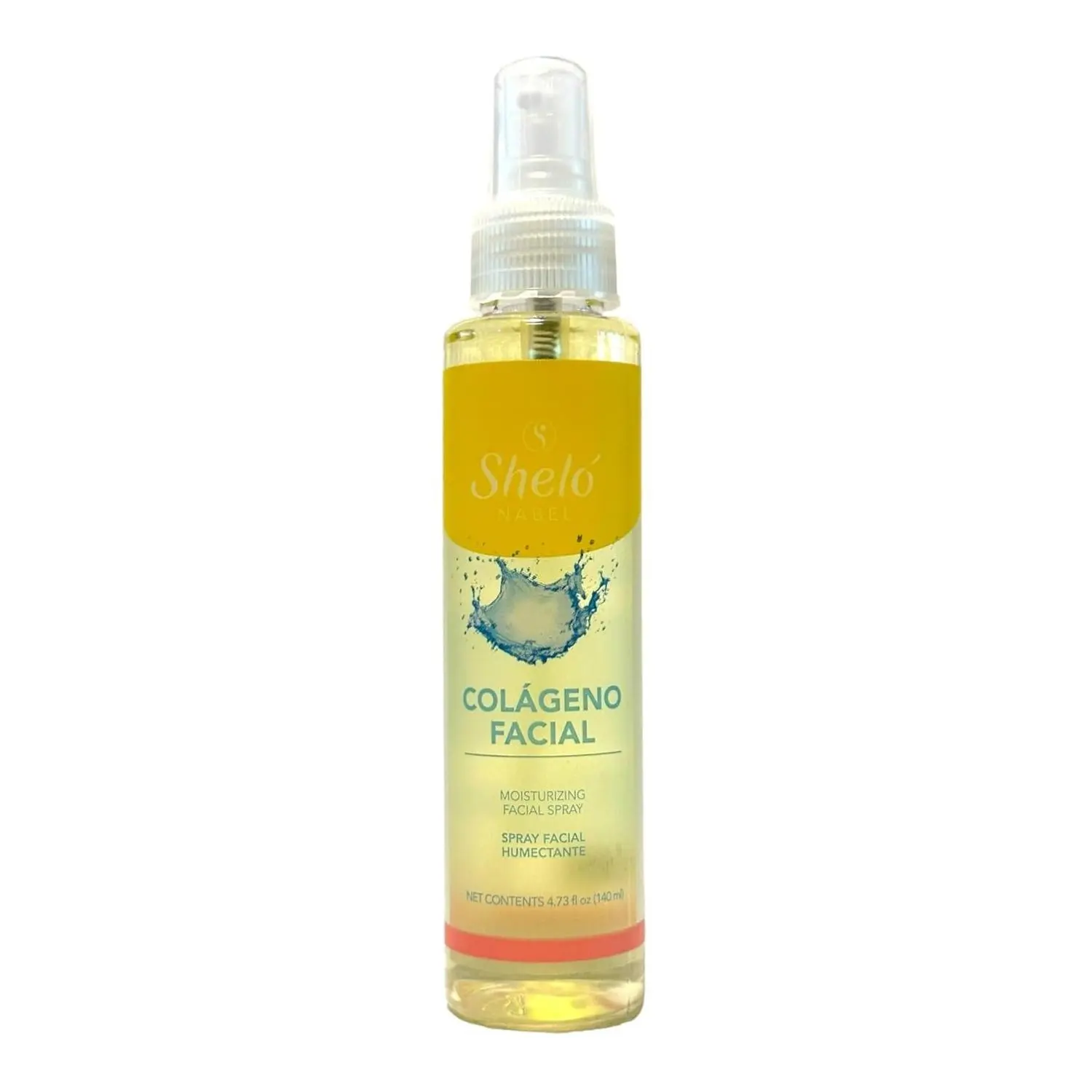 Sheló Nabel Facial Collagen Hydrating Mist, Daily Nourishing Radiant Skincare for Adults, 140ml (4.73 fl oz)  Moisturizing Facial Spray