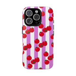 Tomato Pattern Phone Case: Trendy Protective Case