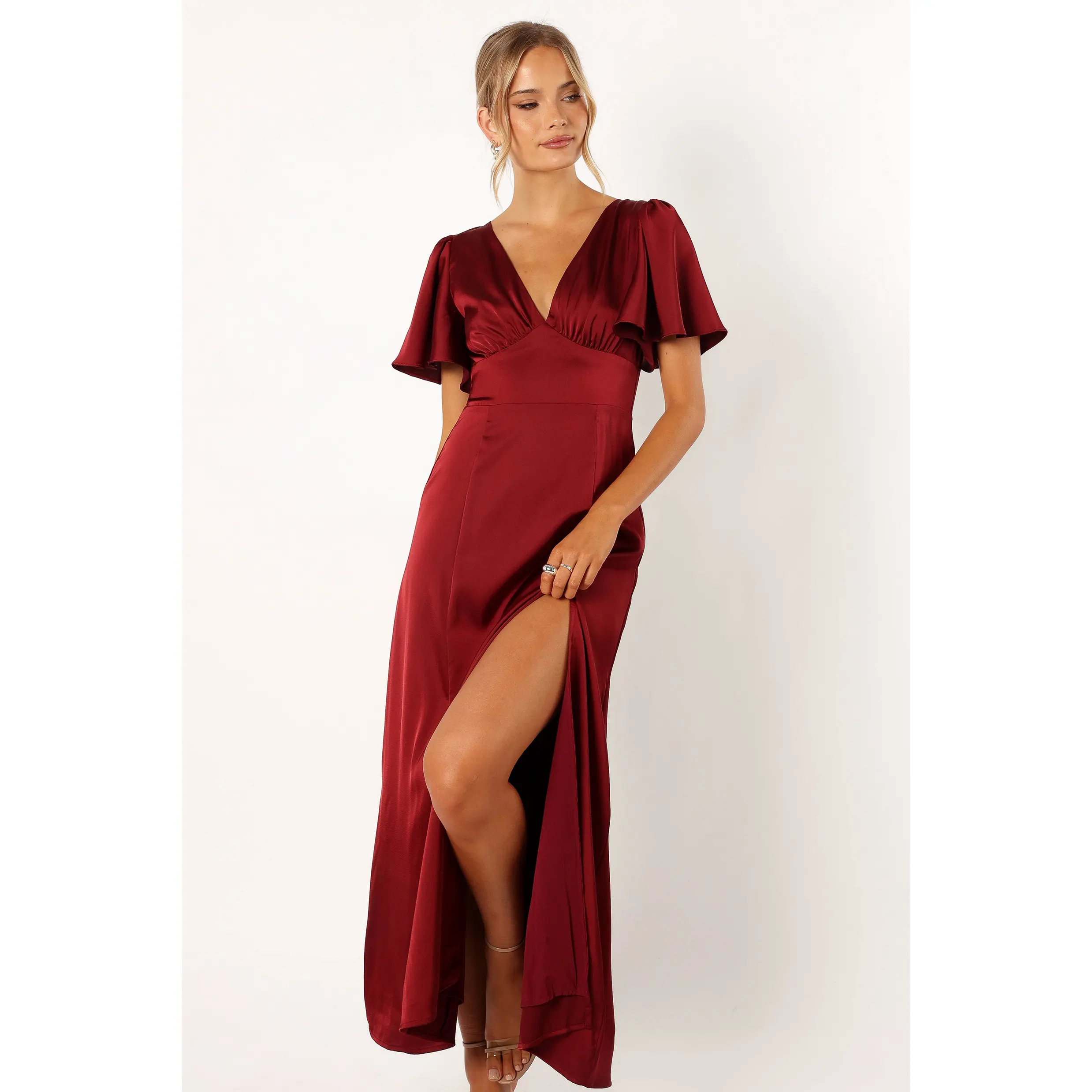 Casper Maxi Dress - Wine