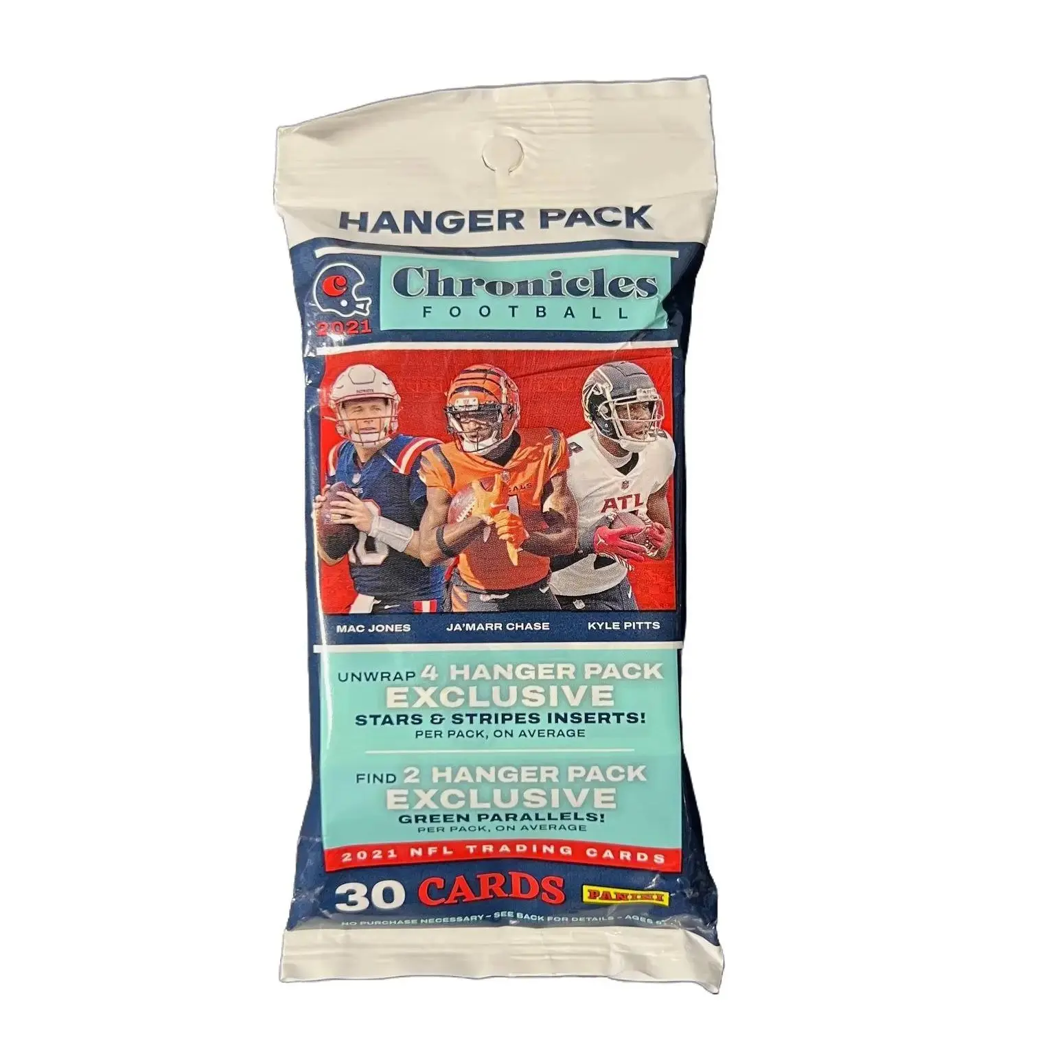 2021 Panini Chronicles Football 30-Card Hanger Pack