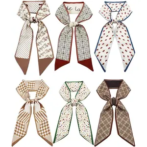 Purse Scarf Handbags For Women Skinny Hair Neck Accessories Scarves With Bag Scarfs Handle Fashion Lightweight