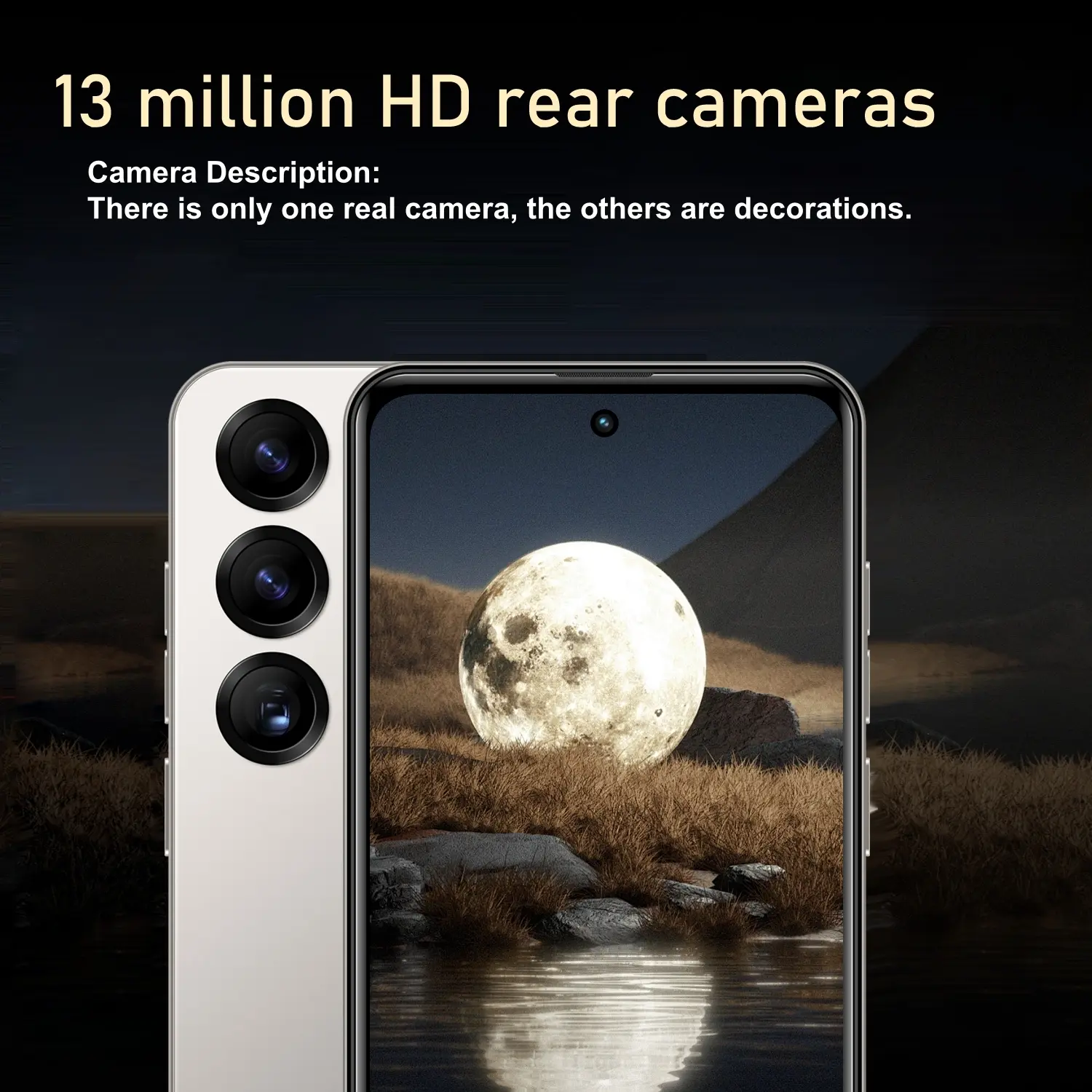 Fuffi 4G Smartphone, Dual SIM Android Mobile Phone, Dual Card