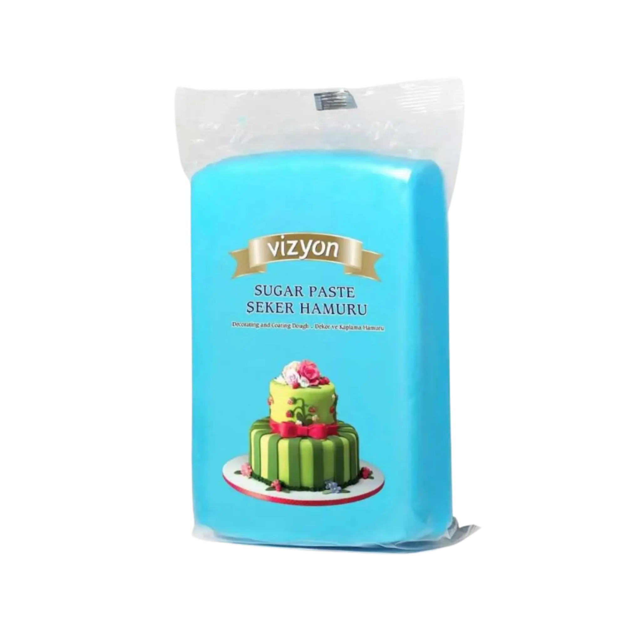 Vizyon Blue Fondant 2.2 lbs – Professional Cake Covering & Decorating Fondant