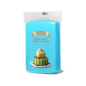 Vizyon Blue Fondant 2.2 lbs – Professional Cake Covering & Decorating Fondant