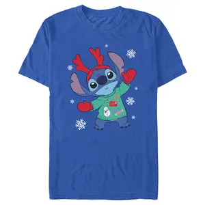 Men's Lilo & Stitch Christmas Outfit Stitch T-Shirt