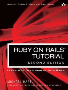 USED-Ruby on Rails Tutorial: Learn Web Development With Rails by Michael Hartl (Paperback)