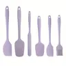 Silicone Spatula Set, 6 Counts/set Baking Tool Set, Heat Resistant Non Stick Cooking Tools for Baking & Mixing, Fully Wrapped and Integrated, Kitchen Utensils & Gadgets, High Temperature Resistant and Can Be Used At 230°