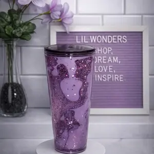 Purple Lava 16oz Acrylic Tapered Cup