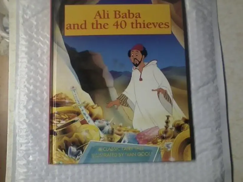 USED Book - Ali Baba and the 40 Thieves (Hardcover) - english