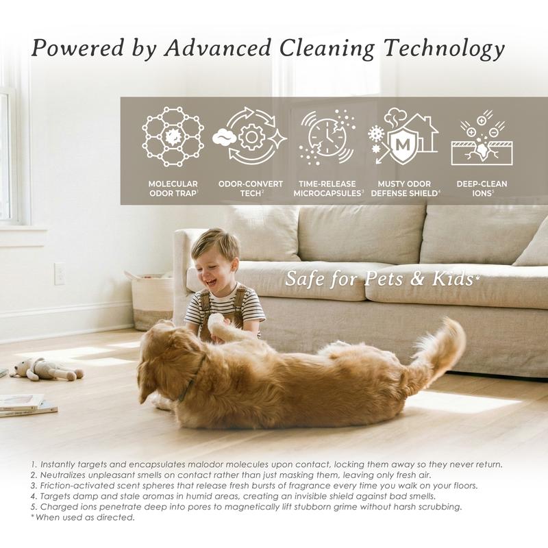 Mop Soap Variety Bundle (3-Pack, 96 fl oz Total) – 3 x 32oz Bottles – Includes Brazilian Breeze, Island Coconut, & Pacific Linen – Multi-Surface Concentrated Cleaning Solution - Deodorizing Floor Cleaner