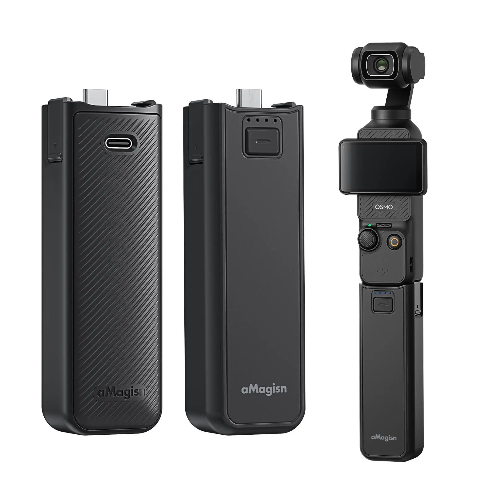 Portable Rechargeable Battery Pack for DJI Osmo Pocket 3, Compact Camera Accessories, Video Recording Accessories, Portable Photography Accessory, Suitable for Travel & Shooting Adventure, Smartphone