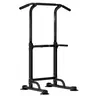 Space Saving 5-in-1 Home Gym: Adjustable Pull Up Bar, Dip Station & Push Up Stand - Full Body Workout Equipment for Men & Women Home Gym Kit Exercise Machine