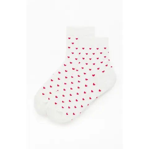 John Galt Women's Heart Socks