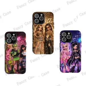 Y-B.r.atz Punk Style Phone Case | Edgy 2000s Vibes, Having good protective properties,for iPhone 16 15 14 13 12 11 17Pro Max,for Samsung S25 S24 S23 S22 Ultra,Protective Cover,give her/him a gift for Christmas and Thanksgi