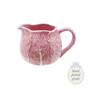 Stoneware Cabbage Creamer