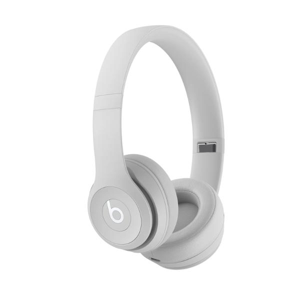 Beats Solo4 Wireless Headphones On-Ear Drenched Gray Bluetooth Audio Quality Sound for Music Lovers & Audiophiles Lithium Ion Battery Electronic