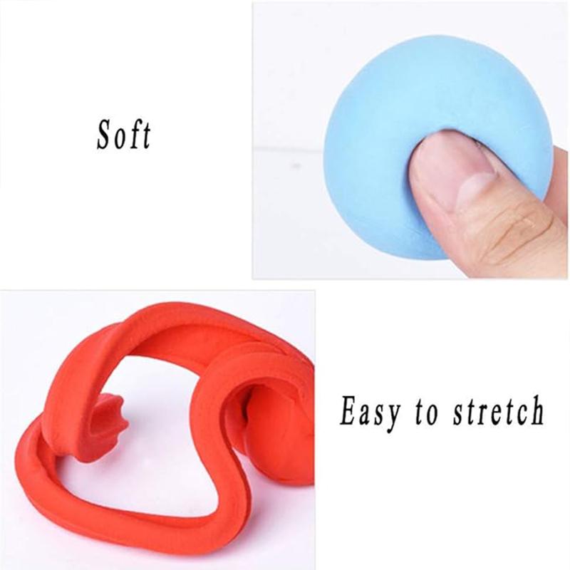 50 Color Air Drying Clay Set, ultra light clay belt carving tool - perfect for DIY crafts and novelty toys fathersdaygifts Art Supplies