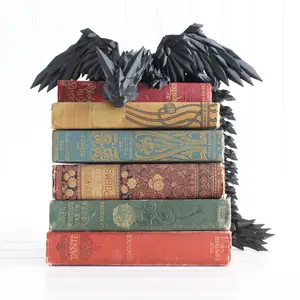 Articulated Dragon Figurine - Fantasy Bookshelf Decor - Cinderwing3D Cyrstal Dragon Pet