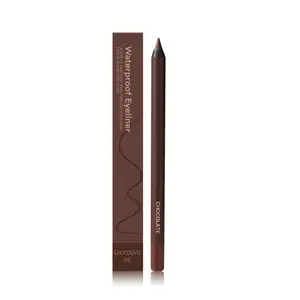 Chocolate Waterproof Eyeliner Gel Pen, Non-Fading Silky Smooth, Eye Makeup Precision Contour, Advanced Flawless Skin Barrier Fusion