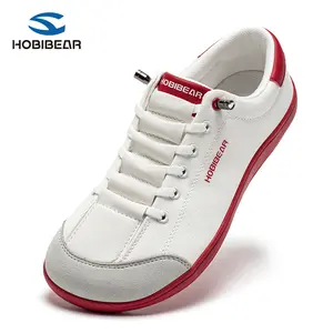 HOBIBEAR Barefoot Minimalist Shoes Womens Mens | Zero Drop | Wide Width Canvas Slip-on Shoes Casual Trainer SpringStatements Sneaker Footwear