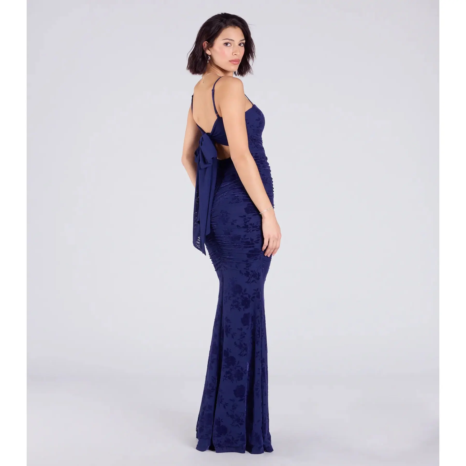 princess polly baby blue dress Where to Find Velvet Bridesmaid Dresses + How to Style Them