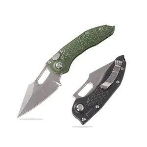 Multifunctional folding knife with high-hardness sharpened blade, ideal for outdoor camping, mountaineering, and hiking activities; a great gift for men; outdoor knife tool.