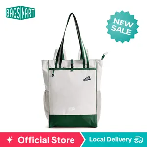 【NEW IN】BAGSMART Advantage 18L Totepack Stain-Resistant Base, Foldable Bottle Pocket, Key Clip, 16" Laptop Sleeve, Organized Pockets for Pickleball & Work