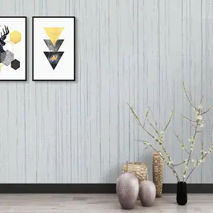 Imitation Wood Grain Wallpaper, Modern Self-adhesive Waterproof Wallpaper, Wall Sticker for Home Decor, Kitchen, Bedroom, Living Room, TV Background