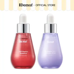 [De:maf Official] Timeless Repair Duo | EGF Peptide Ampoule + Panthenol 30% Wonder Drops  Firming | Soothing | Barrier Repair