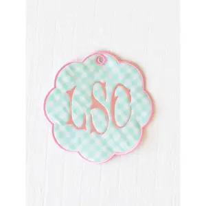 Go Everywhere Monogram Tag - Mint Check