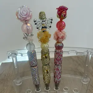 LIVE CLAIM ONLY Full Rhinestone W/ Focal Beaded Pen for Live Claims