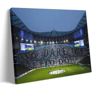 Tottenham Hotspur Football Club Poster Tottenham Hotspur Stadium Wall Art Stadium Couple Gift Poster Canvas Wall Art Prints for Wall Decor Room Decor Bedroom Decor Gifts