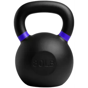 French Fitness Cast Iron Kettlebell 80 lbs (New)