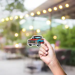 Square Body Chevy Truck - Premium Die Cut Sticker - Available in Three Sizes 2", 2.5" & 3" uv resistant