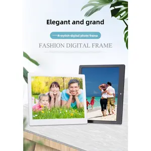 15inch Digital Photo Frame Electronic Album Wide Screen Advertising Machine Supports 1080P HD Video/RMVB/FLV/MOV