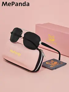 Mepanda 1 Piece Unisex Full Frame Sunglasses，Rectangle Frame Sunglasses UV400 Retro Frames Showcasing Personality