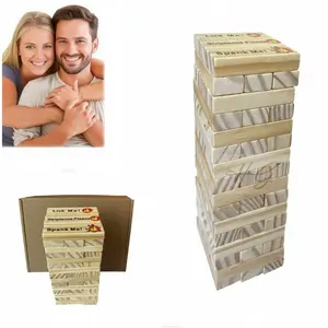 Block Tower Game – Fun Stacking Challenge for Parties, Family Nights, and Gatherings.Halloween and Christmas gifts