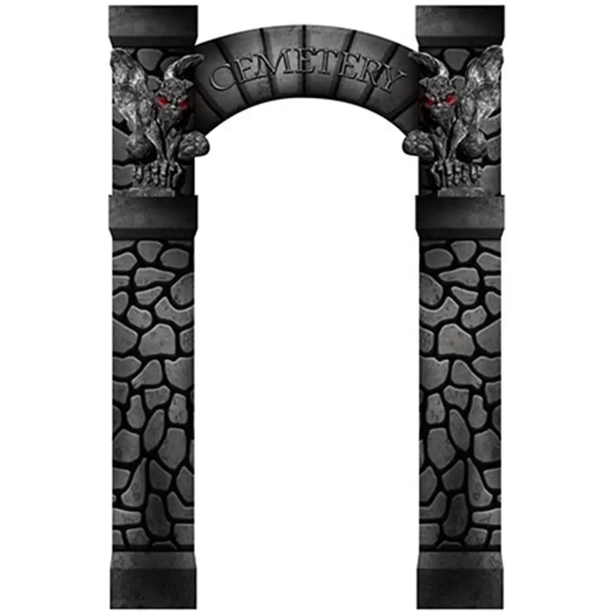212 MAIN 2521 Model Advanced Graphics Print Vinyl Decal - 86x56 in Removable Decorative Wall Art Stickers for Commercial/Office Furniture, Cemetery Arch Entrance