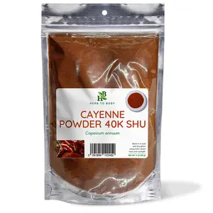 Herb To Body | Cayenne Powder |  40k SHU | 4oz