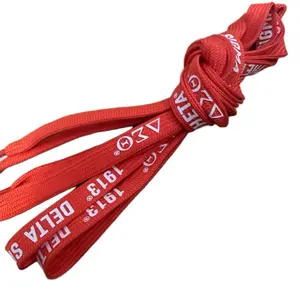 Delta Sigma Theta shoestrings