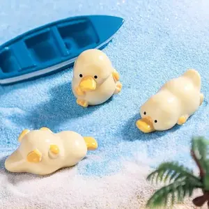 Cute Platypus Statue Set, Resin Cartoon Animal Decorations, Collectible Figurines, Collectible Figure Decor, Perfect for Miniature Landscapes, Fairy Gardens, Garden Sculptures & Beach Scenes, DIY Decoration, Ornaments, Indoor Home Decoration