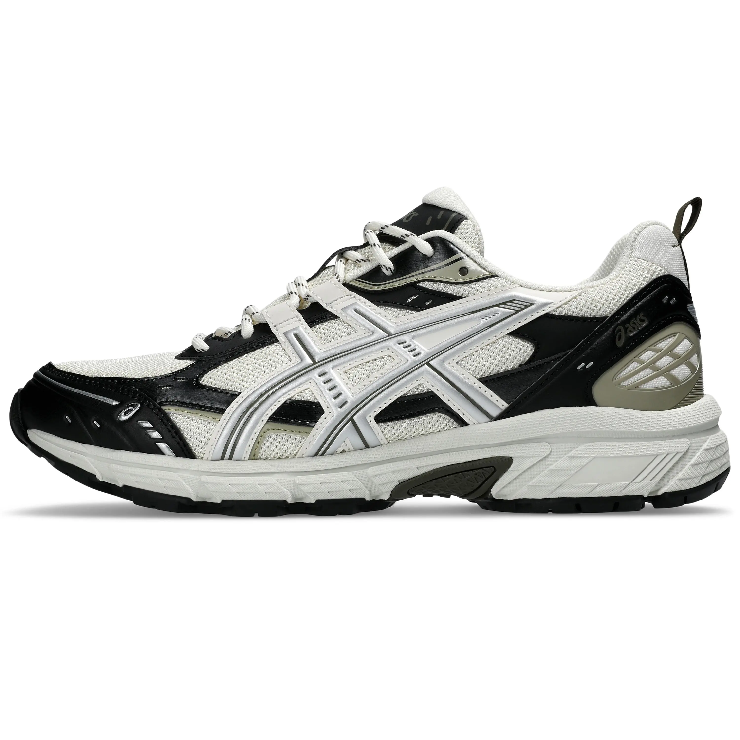 ASICS GEL Nunobiki Cream Dark Olive Stylish Comfortable Low Top Sneakers Unisex Black White 1203A536-102