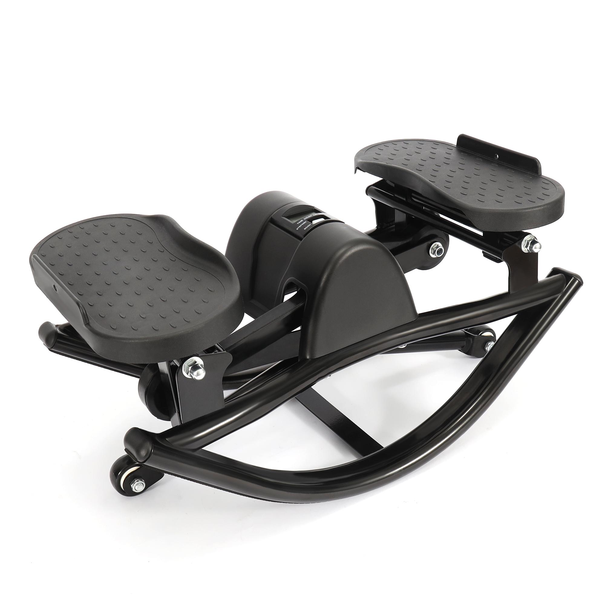 Lpxpass Rocking Steppers 3D Motion Balance Board with Resistance Bands ...